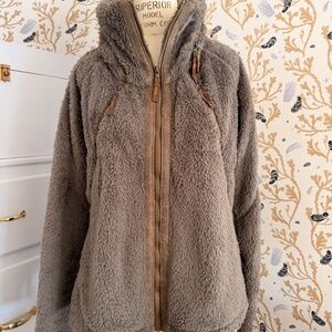 Kuhl Fleece Flight Jacket Women’s XL Olive Green